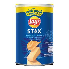Lay’s Stax Cheddar Potato Chips (40g)