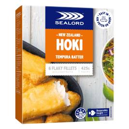Sealord Hoki Tempura Batter Fillets (425g)
