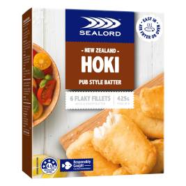 Sealord Hoki Pub Style Batter Fillets (425g)