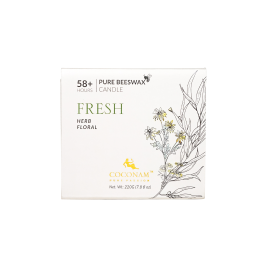 Nến thơm sáp ong rừng Coconam- Fresh