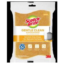 3M Sponge Pad Non Scratch with Foam x2