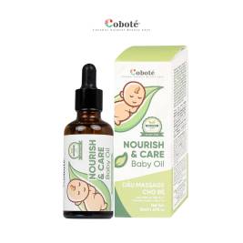 Dầu Massage & Chăm Sóc Bé Coboté (50ml)