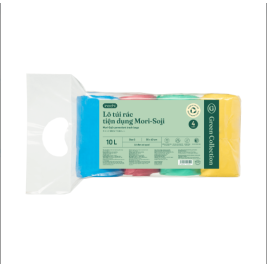Mori Soji Color Trash Bag Pack (4x10L)