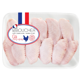 Cánh giữa gà Leboucher (500g)