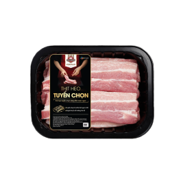 Ba rọi rút sườn BBQ (400g)