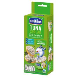 Cá Ngừ Phết Bánh Quy Vị Tảo Biển Nautulis (117g)