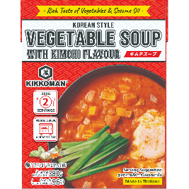 Kikkoman Vegetable Soup (Kimchi Flavour) 380g