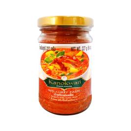Sốt cà ri đỏ Red Curry Paste hiệu Kanokwan 227g