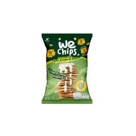 Snack Ngũ Cốc Nguyên Cám Vị Kem Chua Và Hành Hiệu We Chips (28g)