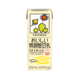 KIKKOMAN Soymilk Unsweetened 200ml