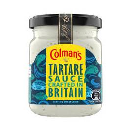 Sốt dưa chuột và nụ bạch hoa Tartare Sauce hiệu Colman's 250ml