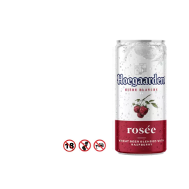 Hoegaarden Rosee Beer 3% Can (250ml)