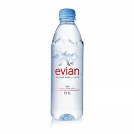 Nước khoáng Evian chai nhựa 50cl