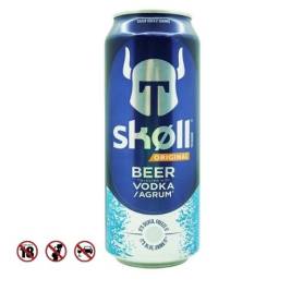 Bia Hương Vị Vodka Và Citrus Beer Flavoured With Vodka / Agrum’ Abv 6% Hiệu Tuborg Skøll 500ml
