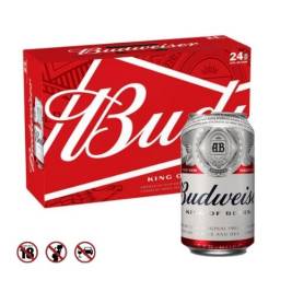 BIA BUDWEISER 5% LON (24X330ML)
