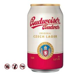 Bia Budweiser Budvar Lon Vàng (330Ml)