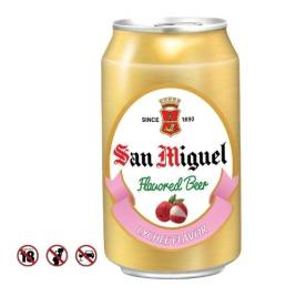 BIA SAN MIGUEL VỊ VẢI LON 3% (330ML)