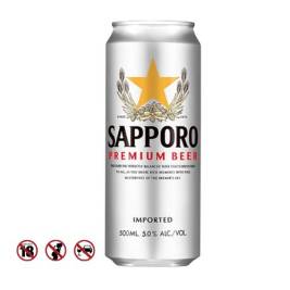 SAPPORO PREMIUM BEER 5% 500ml