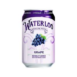Waterloo Spakling Water Grape (355ml)