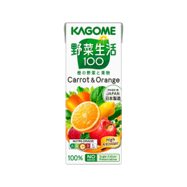 Kagome Yasaiseikatsu 100 Carrot and Orange (200 ml)