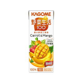 Kagome Yasaiseikatsu 100 Carrot and Mango (200 ml)