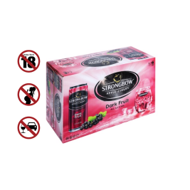 Nước Táo Có Ga Strongbow Dâu Đen Thùng 4.5% (24X330ml)