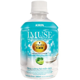 Kirin iMuse Yogurt và Lemon Flavored Drink Bottle (280ml)