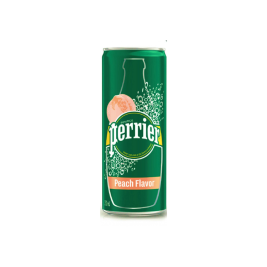 Nước giải khát sản xuất từ nước khoáng Perrier hương đào 250ml
