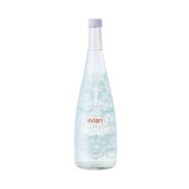 Evian Limited Edition Mineral Water Glass 750ml
