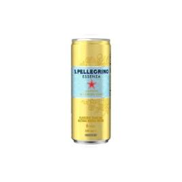 Nước Khoáng Thiên Nhiên Bổ Sung Gas Từ Nguồn Vị Chanh San Pellegrino Lon (330 ml)