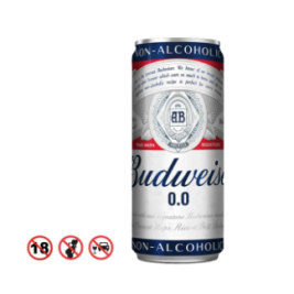 Budweiser Beer 0.0 Can (330ml)