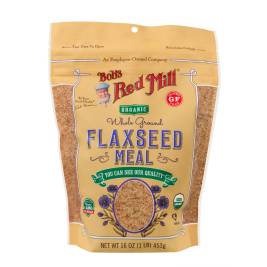 Bột hạt lanh hữu cơ Organic Whole Flaxseed Meal hiệu Bob’s Red Mill 453g
