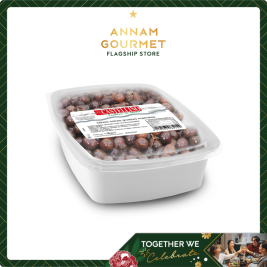 Ô liu đen ngâm dầu Olive noires marinées hiệu Castellino 1900g