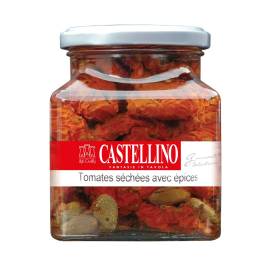 Cà chua ngâm dầu Tomates Séchées avec épices hiệu Castellino 280g