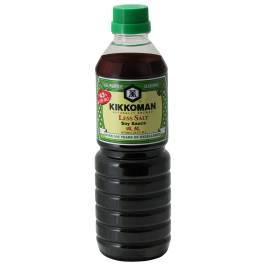 Nước tương ít muối 43 % hiệu Kikkoman 600ml
