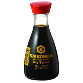 Nước Tương Soy Sauce Hiệu Kikkoman (Chai Thủy Tinh) 150ml