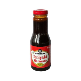 Sốt tẩm ướp Teriyaki đậm đặc hiệu Kikkoman (chai thủy tinh) 250ml