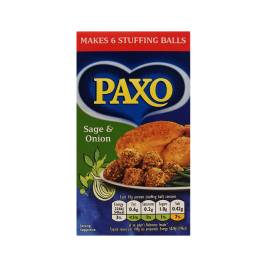 Gia vị nhồi thịt gà vị xô thơm & hành tây Sage & Onion Stuffing Mix for Chicken hiệu Paxo 85g