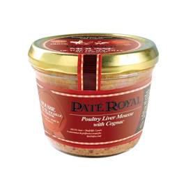 Pate Royal Poultry Liver Mousse W/Cognac (180g)