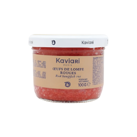 Trứng cá vây tròn đỏ muối Kaviari (100g)