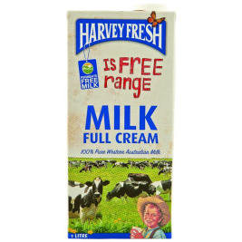 Sữa tươi tiệt trùng nguyên kem Harvey Fresh (1L)