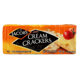 Bánh quy kem Cream crackers hiệu Jacob’s 200g
