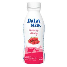 Sữa chua uống dâu tây DalatMilk (200ml)