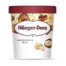 Haagen Dazs Macadamia Nut Pint 473ml