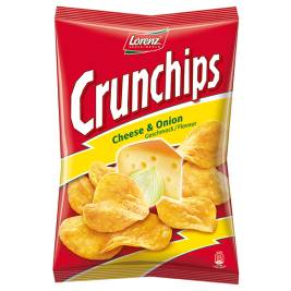 Lorenz Crunchips Cheese & Onion (100g)