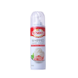 President UHT Whipped Dairy Cream In Spray (250g)