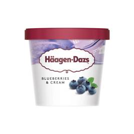 Kem Haagen Dazs vị việt quất và kem tươi 100ml