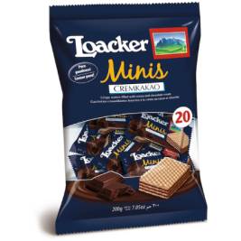 Loacker Classic Minis Cremkakao 200g