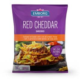 Emborg Cheddar, Shredded, F.I.D.M. 50% 200g