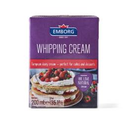 Emborg Whipping Cream, 35,1% fat, UHT 200ml